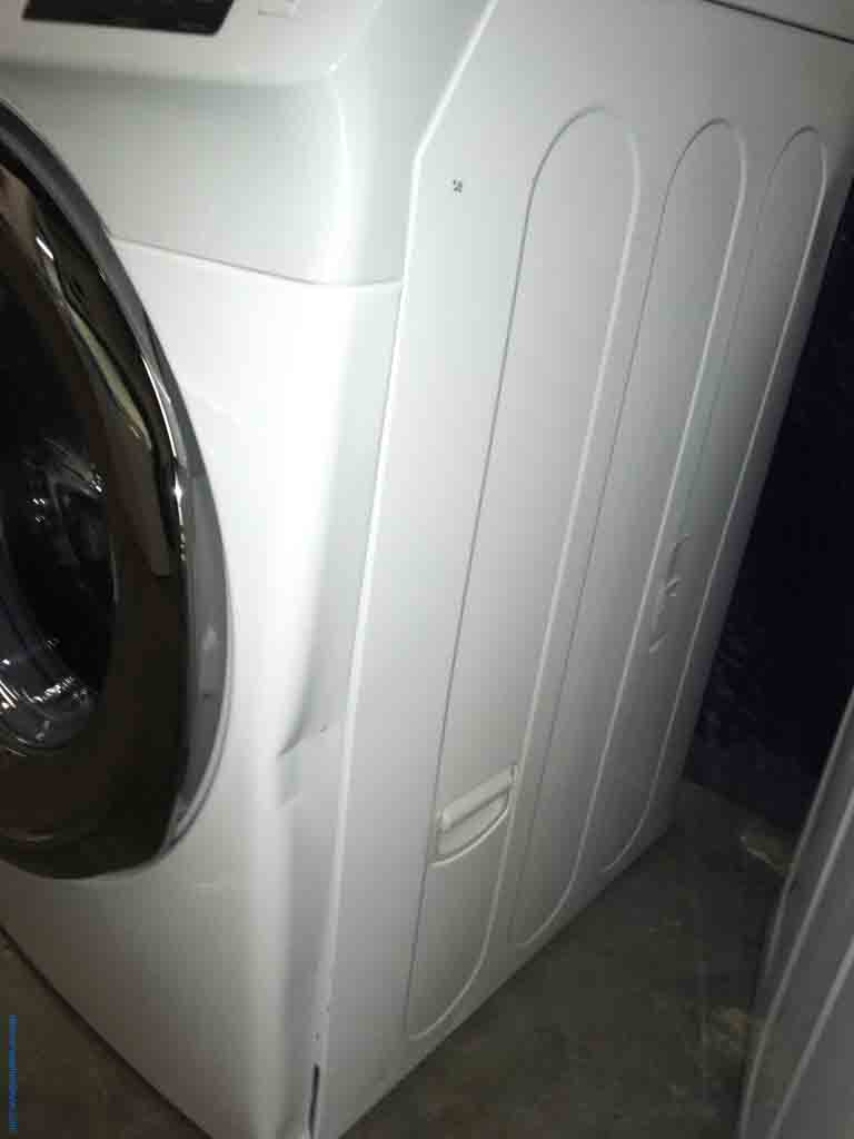 New Samsung Front Load Washer Dryer Set, Stackable, Electric, Steam