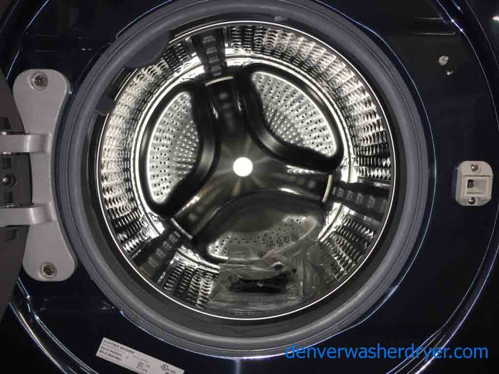 Beautiful 2016 Azure Samsung Front-Loader Set! NEW!!