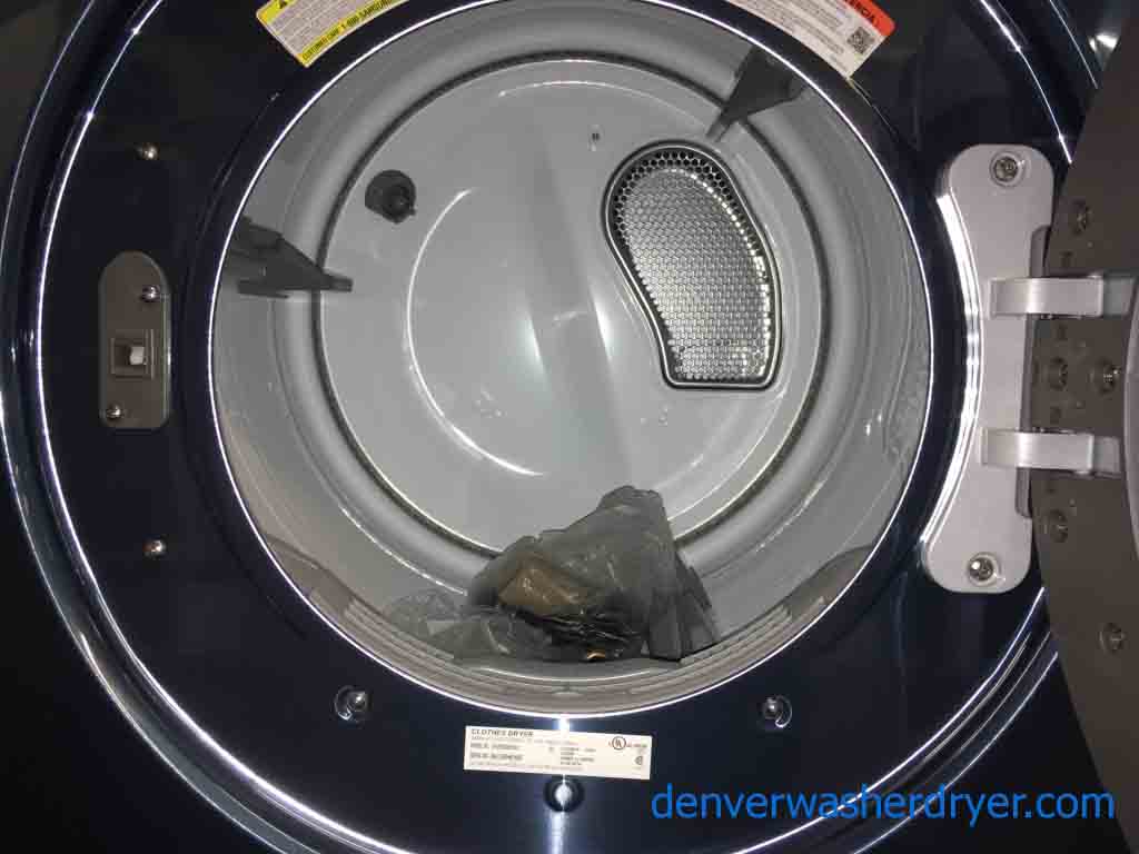 Beautiful 2016 Azure Samsung Front-Loader Set! NEW!!