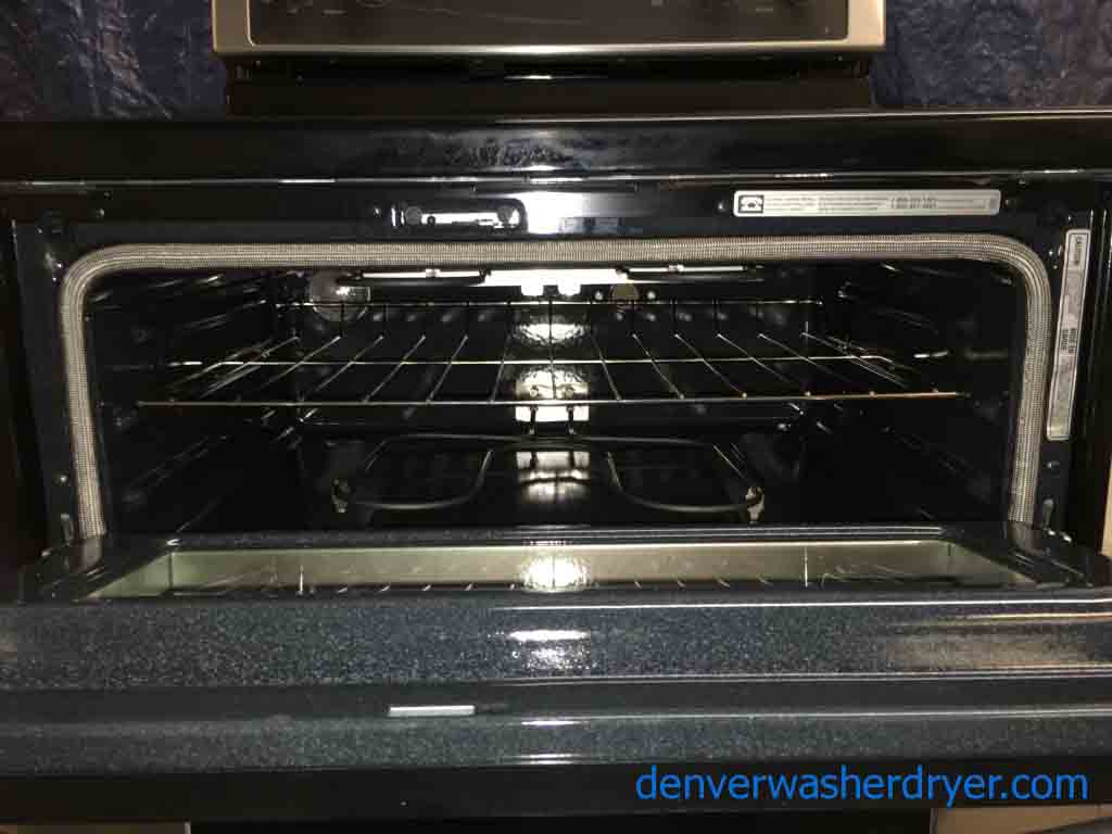 Brand-New Stainless Whirlpool Electric Double Oven Range