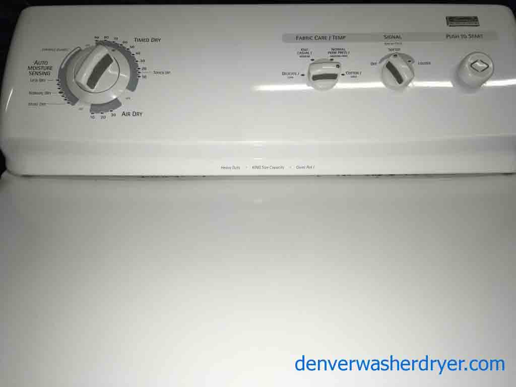 Kenmore Elite 27 Inch King Size Capacity Dryer!