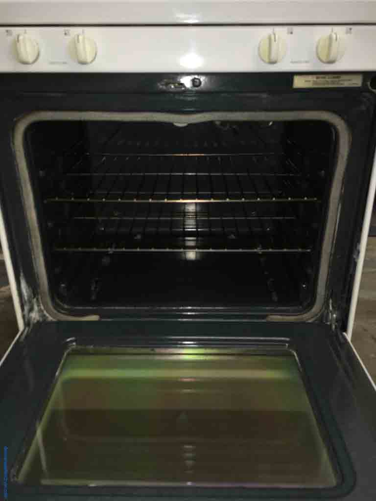 White *GAS* Whirlpool Range, Self-Cleaning, 1-Year Warranty!