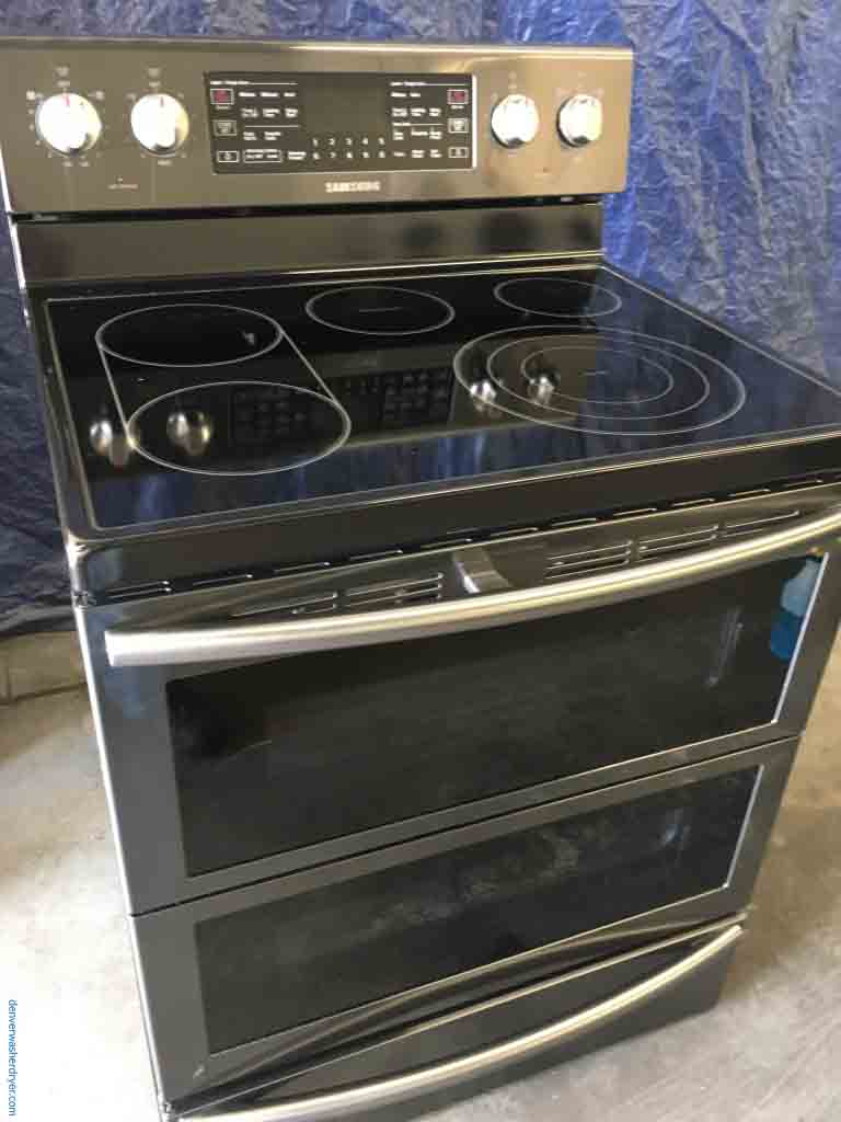 Fantastic Samsung Glass-Top Convection Double Oven!