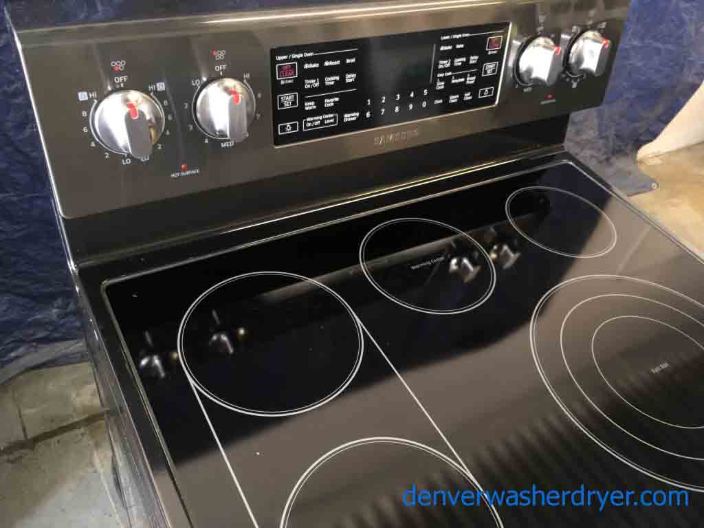 Fantastic Samsung Glass-Top Convection Double Oven!