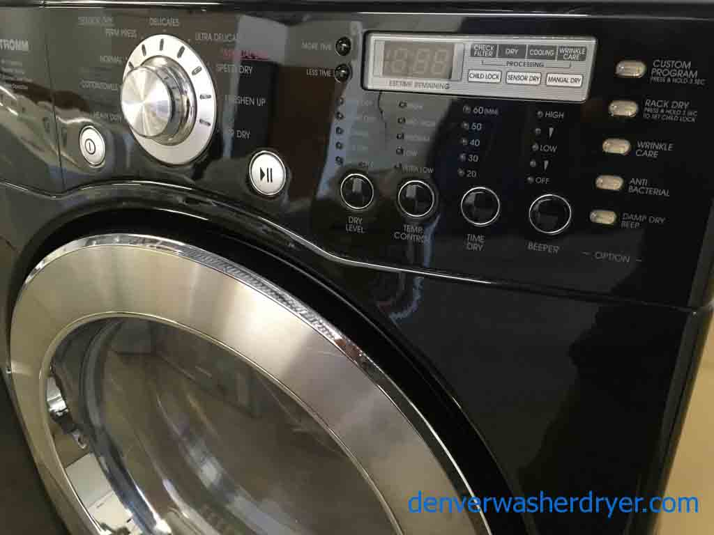Large Images for Perfect LG FrontLoad WasherDryer Set on Pedestals