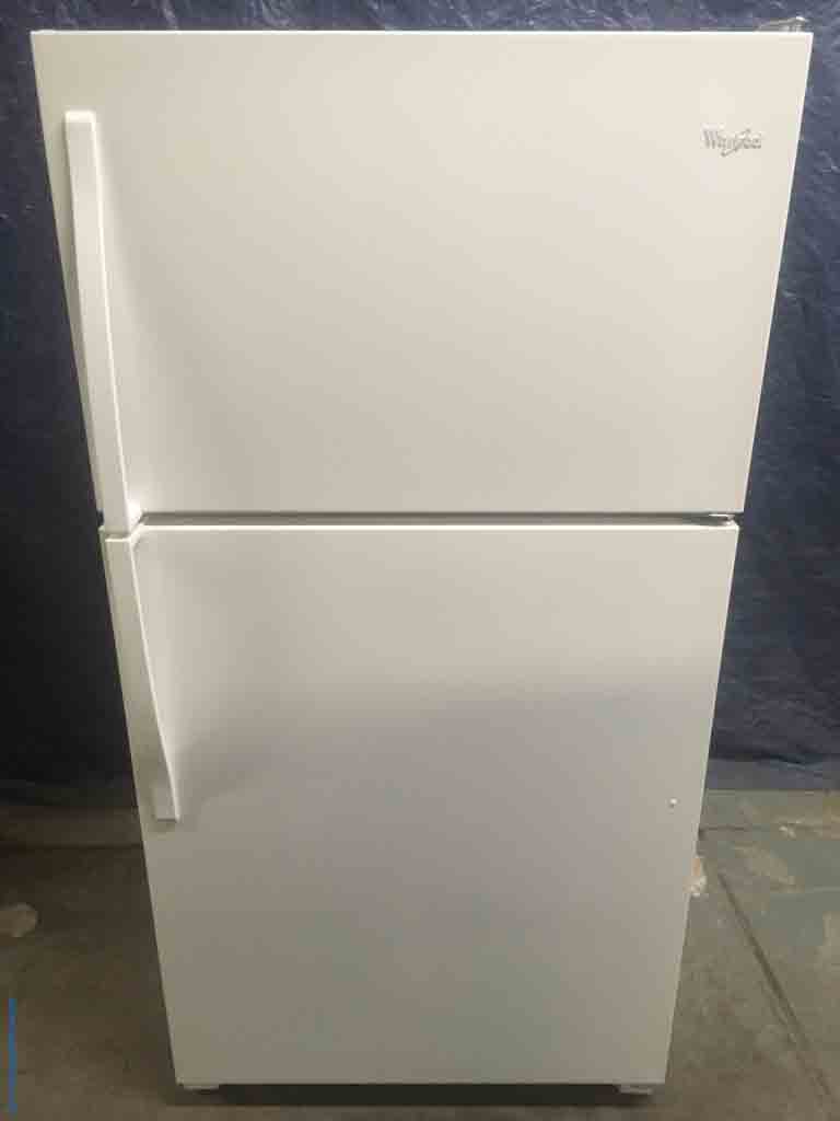 New Whirlpool 20.5 CuFt. White Refrigerator