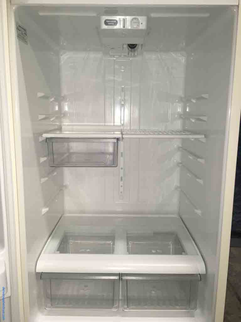 Large Images for Almond GE Refrigerator, 18 cu ft, 1Year Warranty 3125