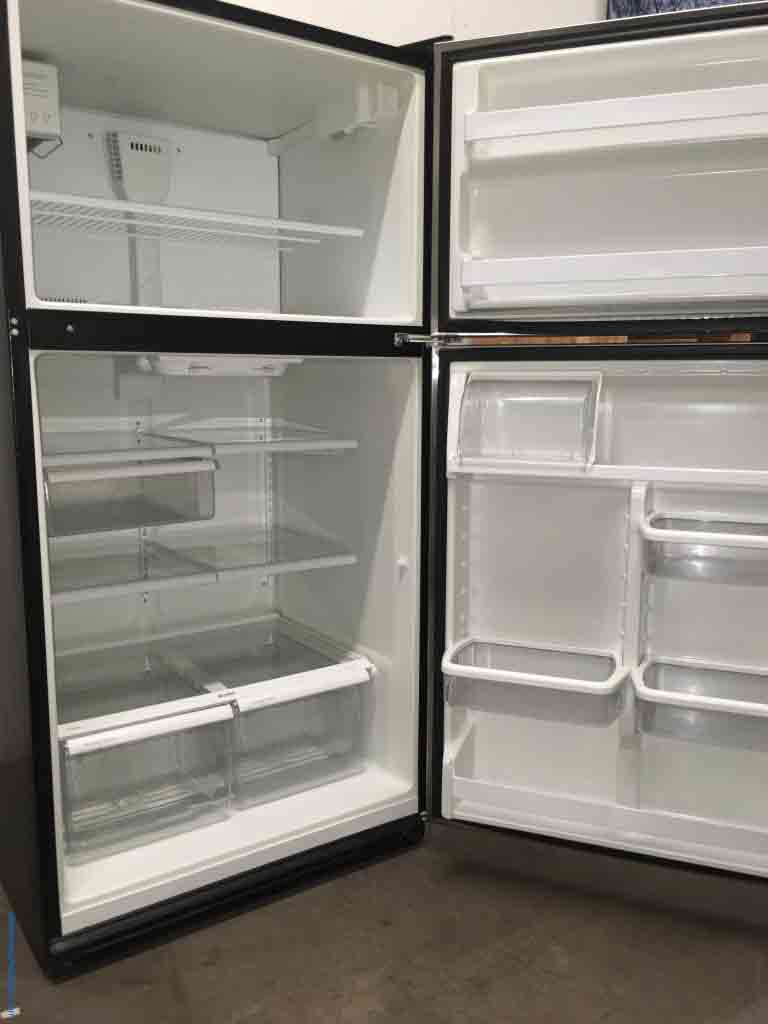 Used Stainless Refrigerator, Top-Bottom, Kenmore, 21 cu ft,  1-Year Warranty