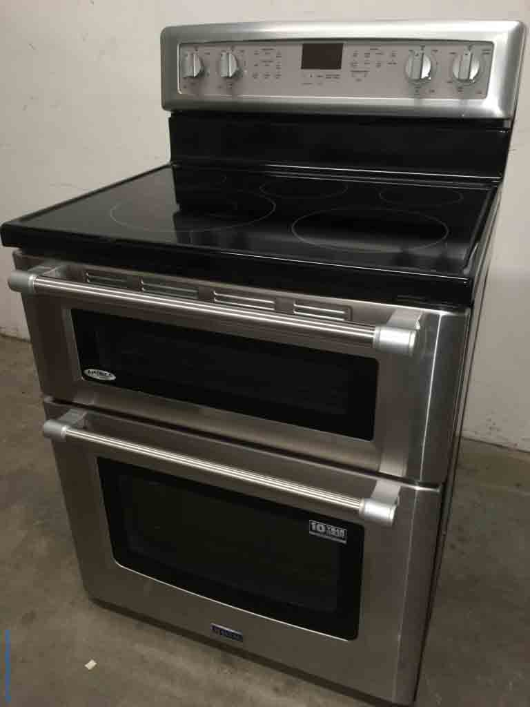 Large Images for New Maytag SmoothTop DoubleOven Range, Freestanding