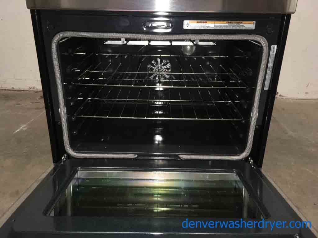 Large Images for New Maytag SmoothTop DoubleOven Range, Freestanding