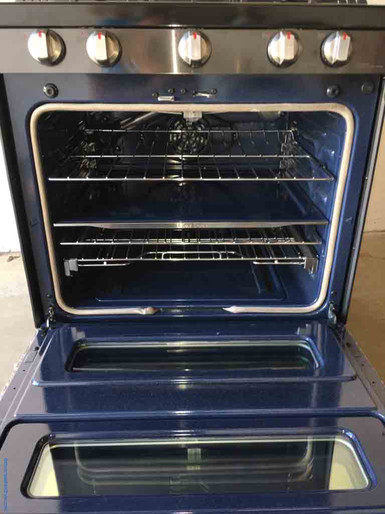 Large Images for BrandNew Gas Stove, 30″ Freestanding, Samsung, 5Burner, DUO Oven 3132