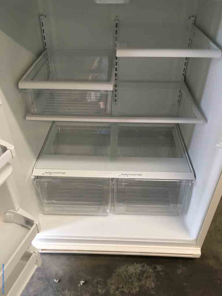 Whirlpool Refrigerator, 20.5 cu ft, Almond, 1-Year Warranty
