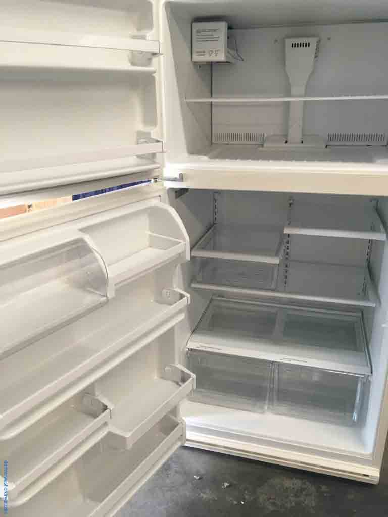 Whirlpool Refrigerator, 20.5 cu ft, Almond, 1-Year Warranty