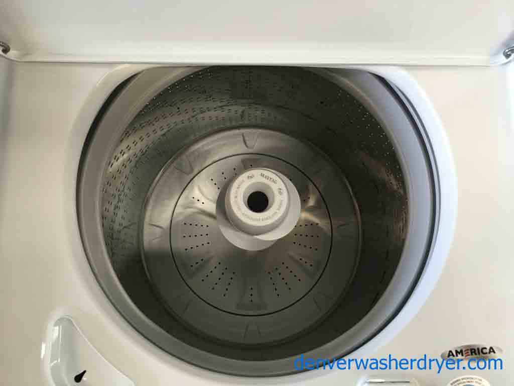 2016 Model Maytag Bravos Laundry Set, HE with Agitator! 1-Year Warranty
