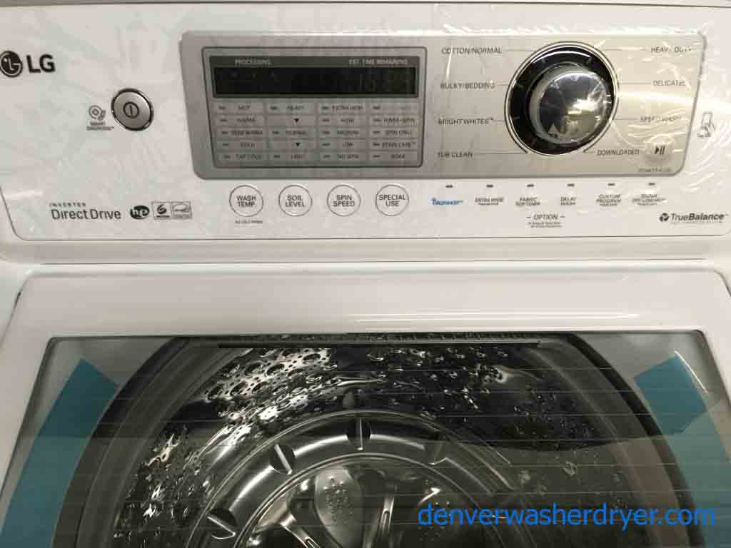 NEW LG WaveForce Washer With Dryer
