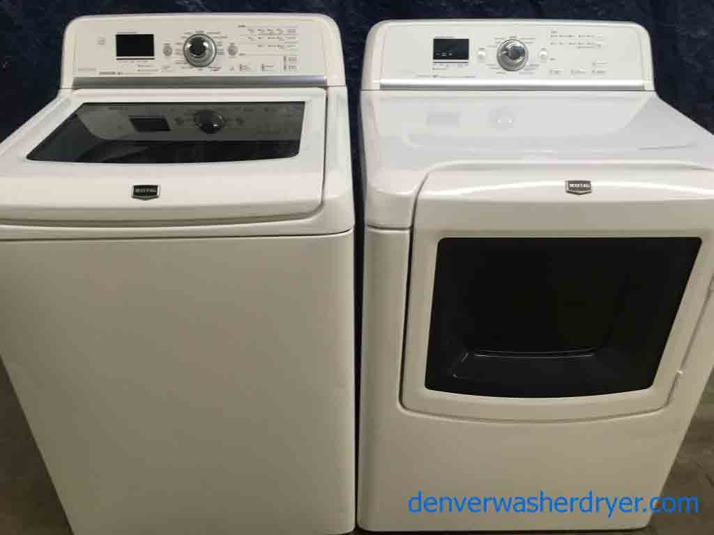 Magnificent Maytag Bravos MCT Washer and Dryer Set