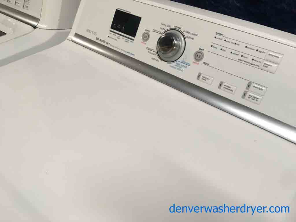 Large Images for Magnificent Maytag Bravos MCT Washer and Dryer Set 3154