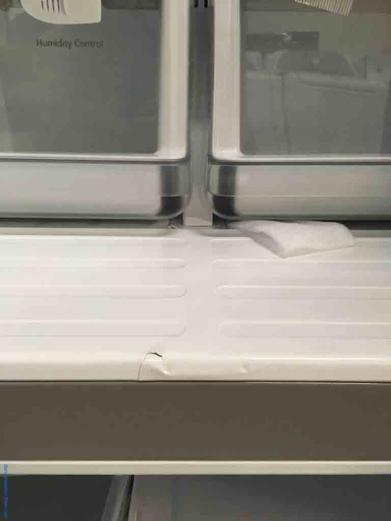 Brand-New 17.5 Cu. Ft. Stainless-Steel Samsung French-Door Refrigerator, 33″ Wide, 1-Year Warranty!