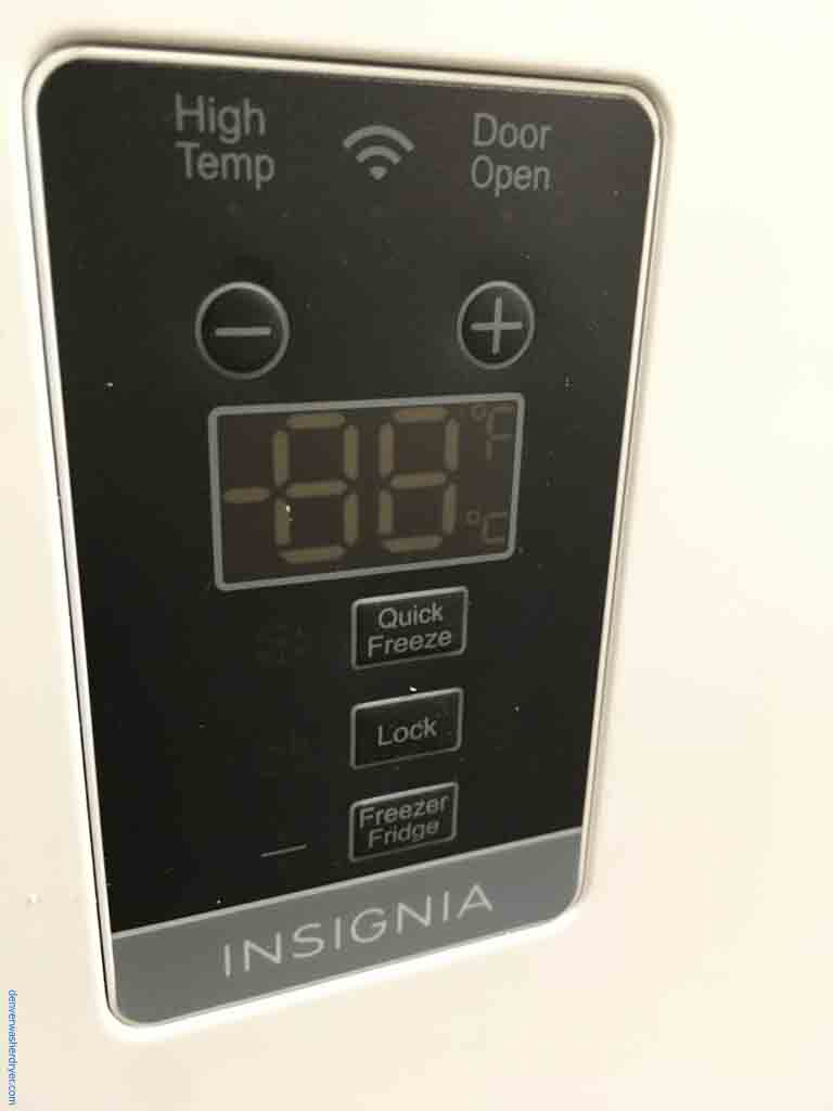 NEW! Upright Convertible Refrigerator Freezer, 13.8 Cu. Ft., Discount