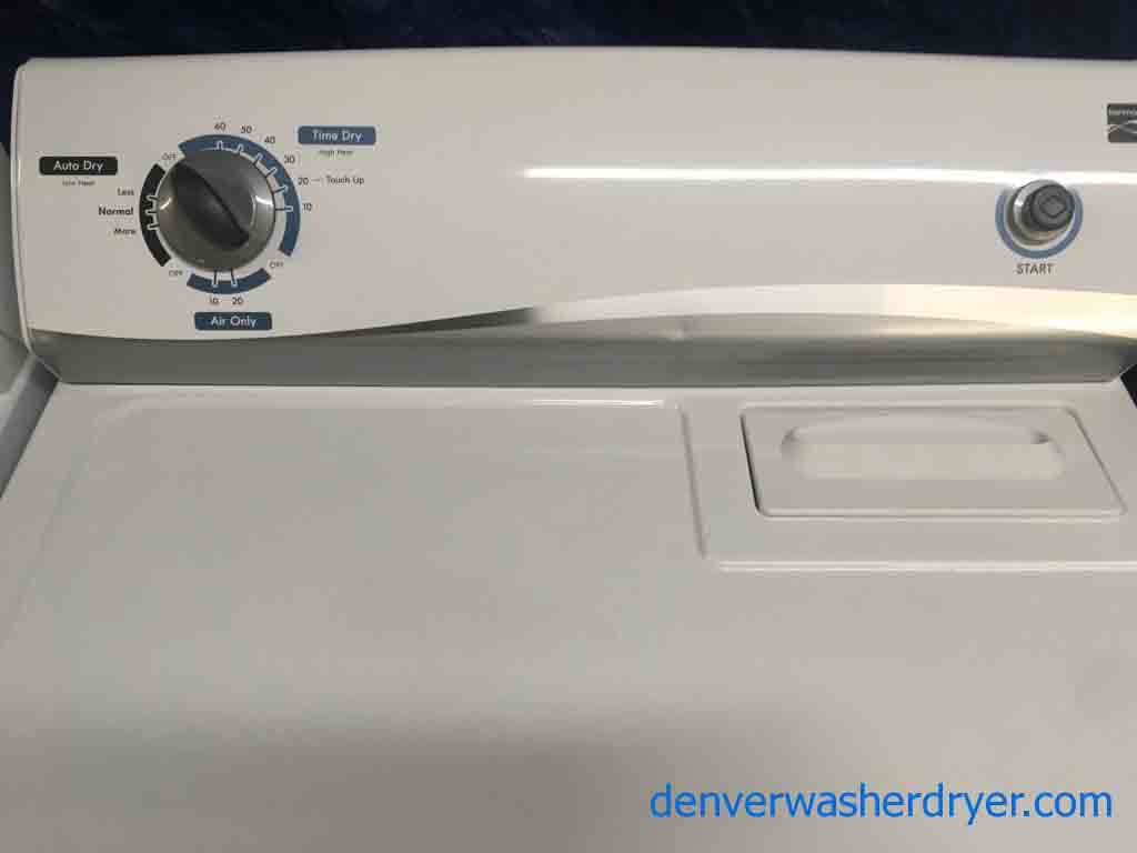Large Images for FullSize Kenmore WasherDryer Set, Electric, 6Month