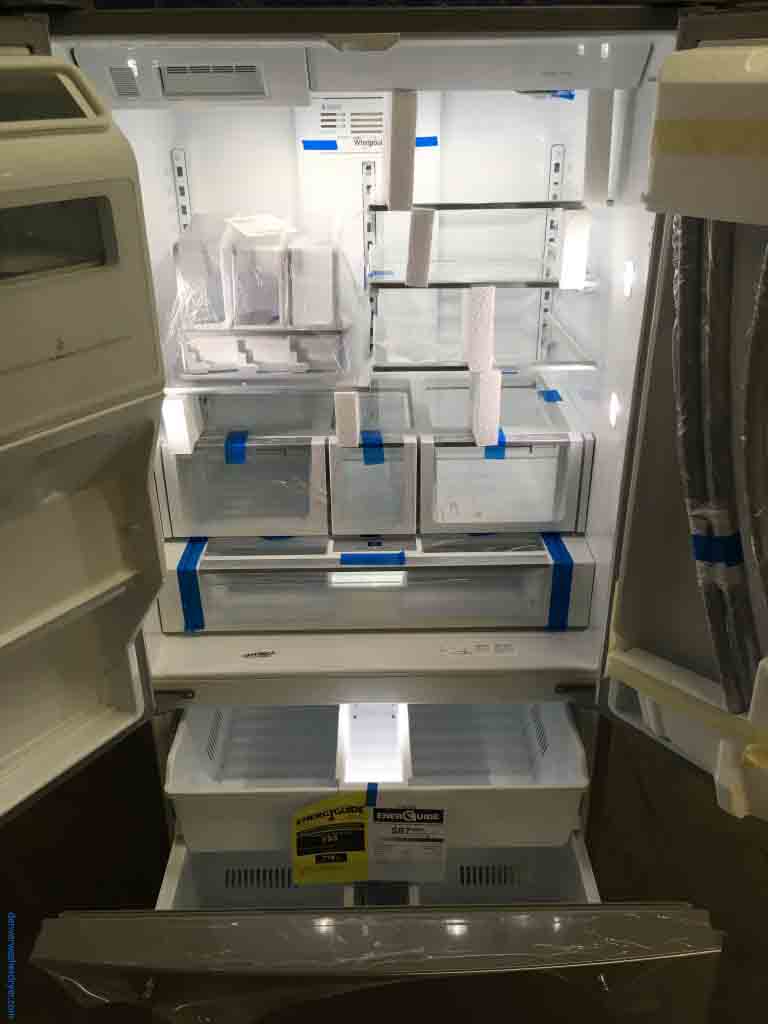 Large Images for New! 29 Cu. Ft. Whirlpool Refrigerator, Stainless, 1