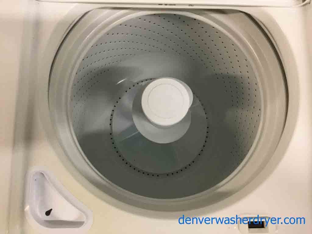 Full-Size Kenmore Washer|Dryer Set, 220v, 6-Month Warranrty