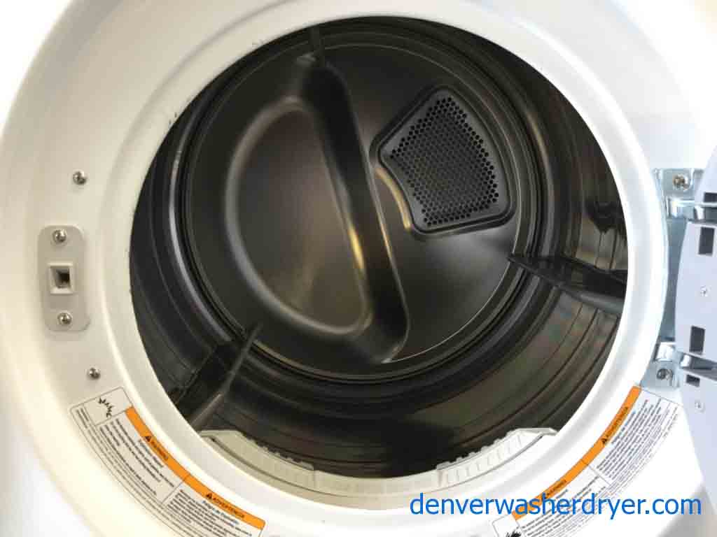 LG Front-Load Washer Dryer Set, Stackable, 220v, Steam & Sanitary Cycles!