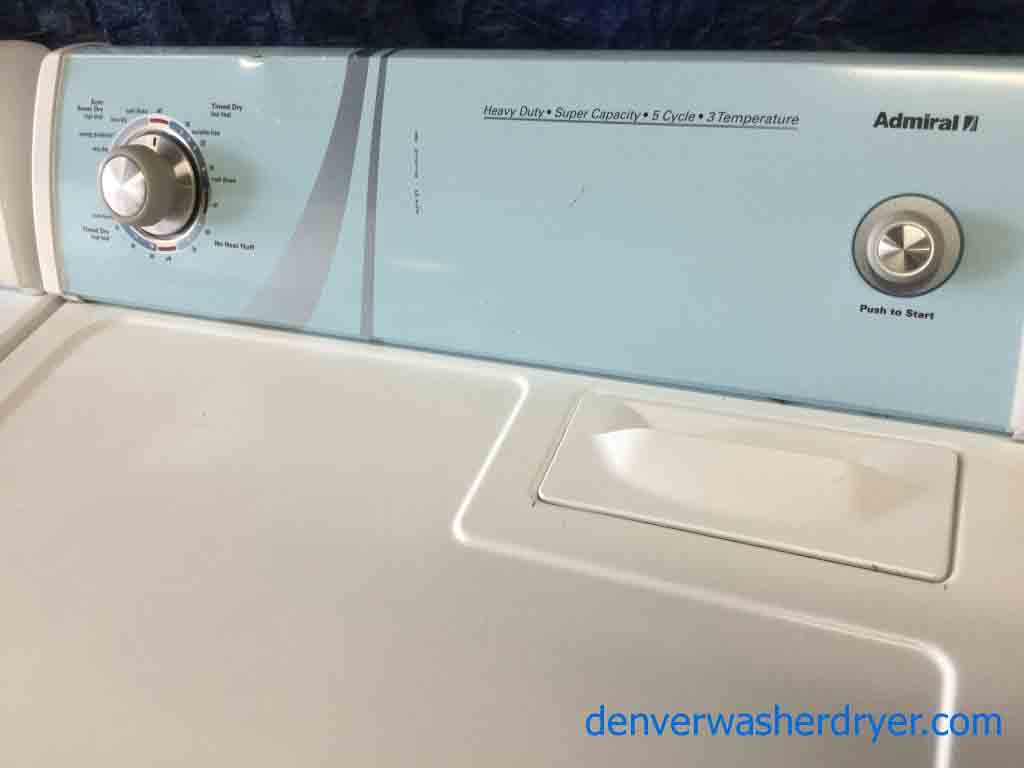 Large Images for Admiral(Maytag) WasherDryer Set, *GAS*, DirectDrive