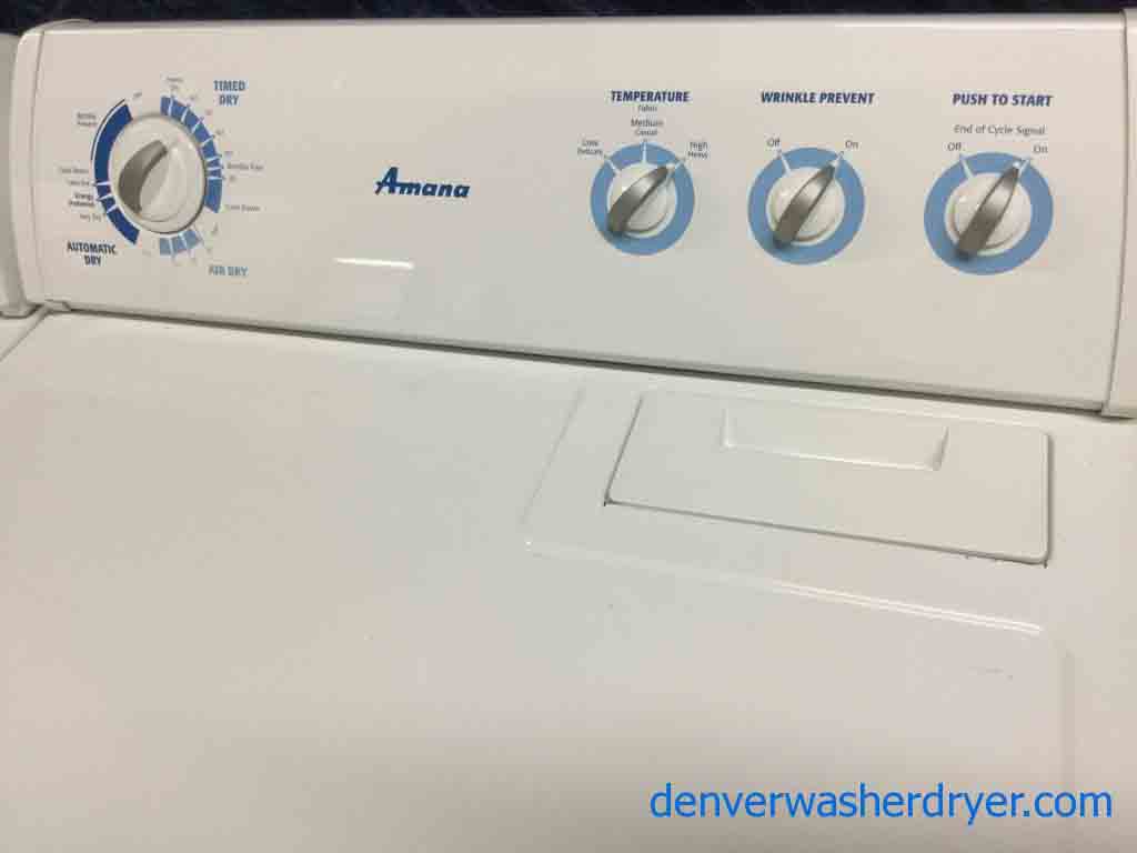 Amana (Maytag) Washer Dryer Set, Direct-Drive, Super Capacity, 220v