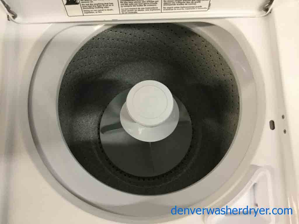 Direct-Drive Whirlpool Washing Machine and Matching Electric Dryer, Heavy-Duty, Full-Size