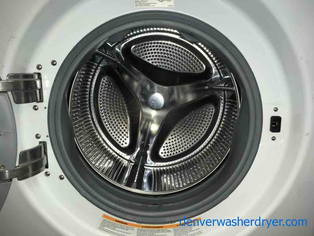 Luxurious LG Front Load Stackable Washer and Dryer with 1-Year Warranty!