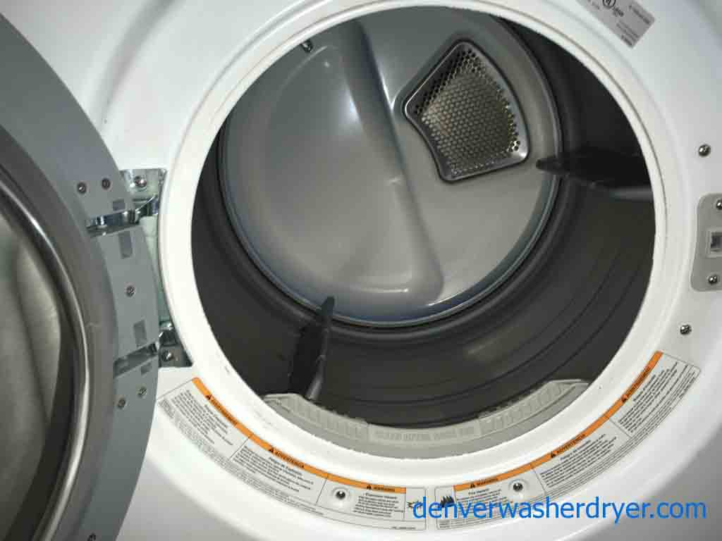 Luxurious LG Front Load Stackable Washer and Dryer with 1-Year Warranty!