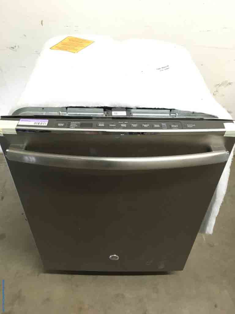 Large Images for Brand New Flawless Slate GE Dishwasher with Bottle