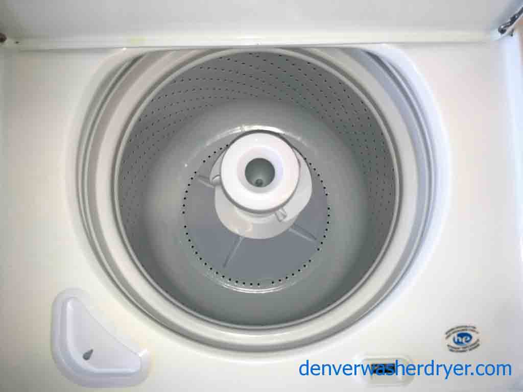 Amazing Maytag Washer and Dryer Set, 1-Year Warranty with fridge 3188