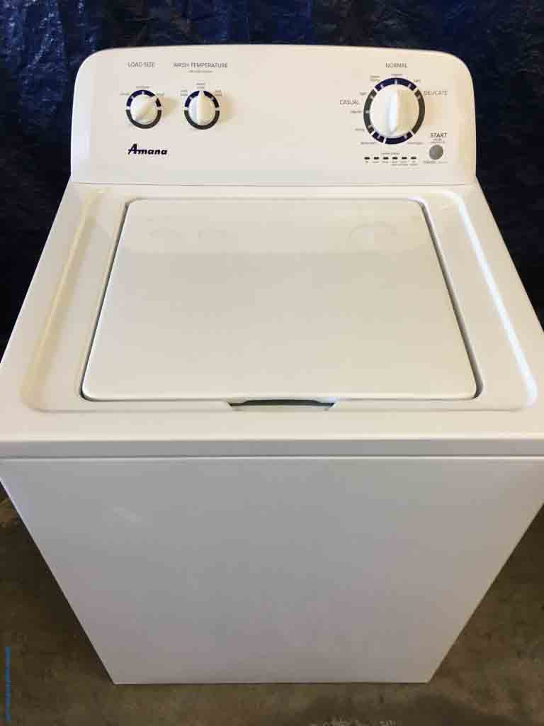 Adorable Amana White Washer, Full-Size Agitator with 6-Month Warranty!
