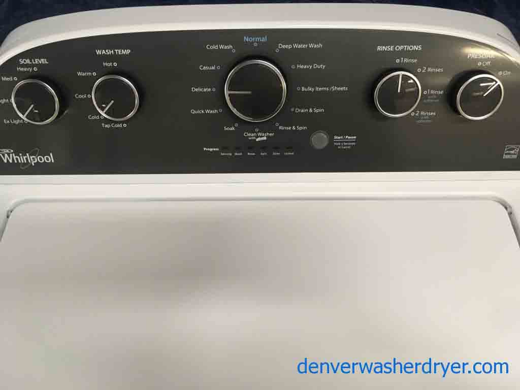 Modern Whirlpool Washer, Energy Star, with 6-Month Warranty