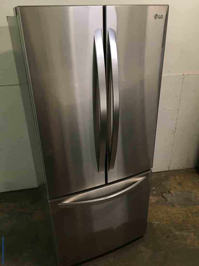 Large Images for Stunning Stainless LG 22 Cu. Ft. French Door