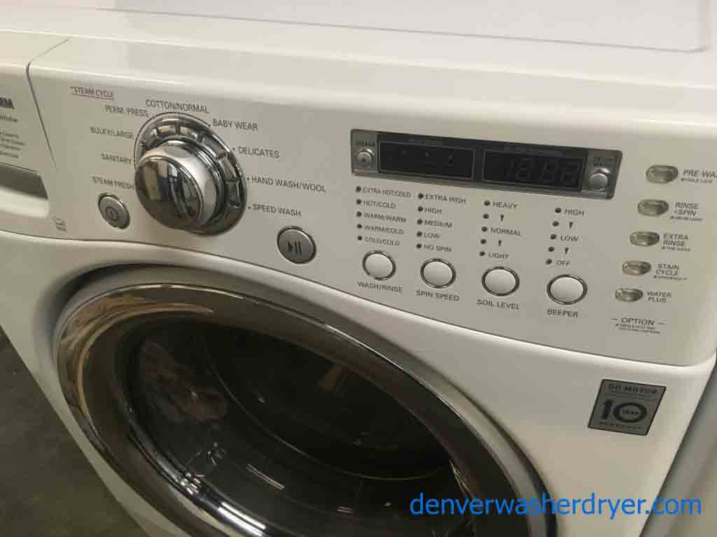 Large Images for Stackable LG Tromm Front-Load Energy Star Washer/Dryer ...