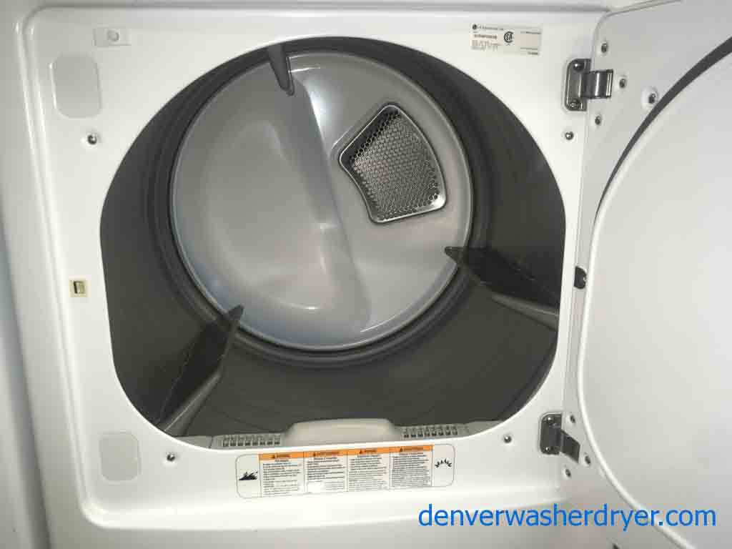 Direct Dive LG Top Loading Energy Star Washer with Matching Dryer!