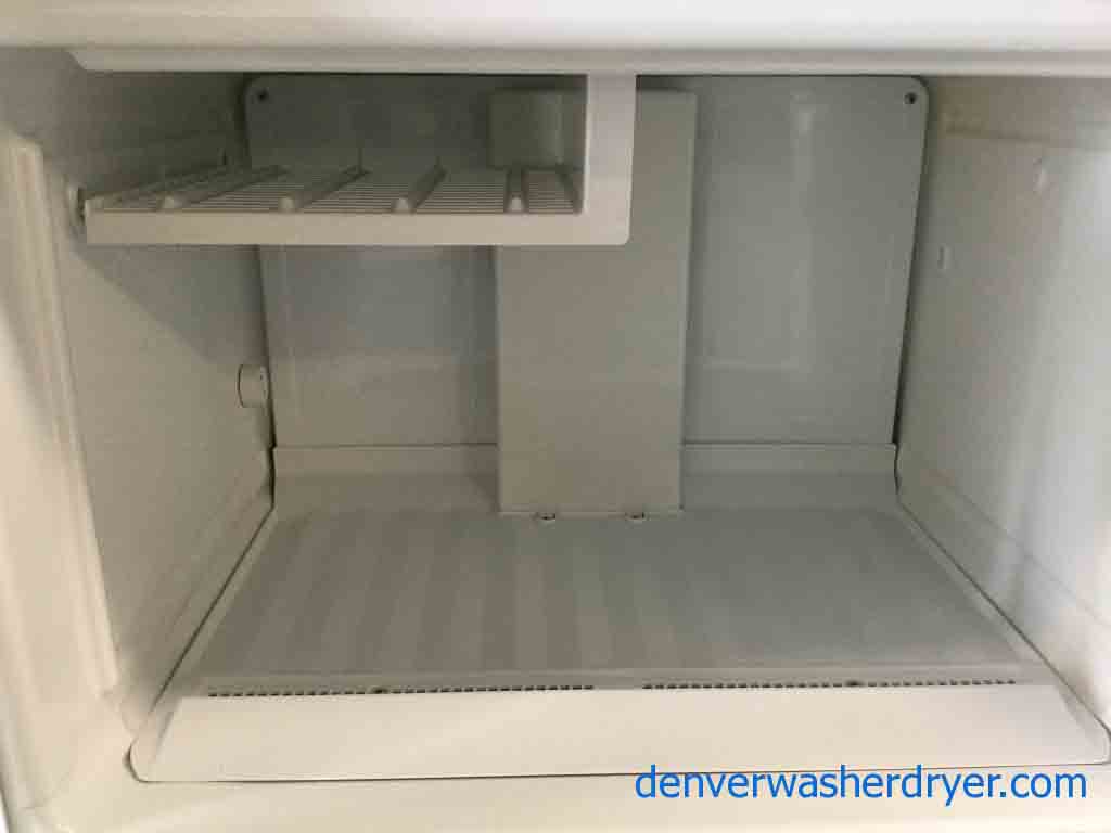 GE Refrigerator, White, 15 Cu. Ft.,