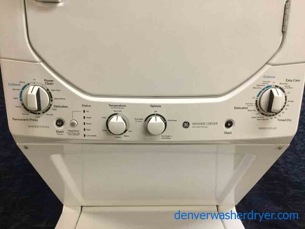 Large Images for Newer 2016 Model 24″ Stacked Laundry Center, GE