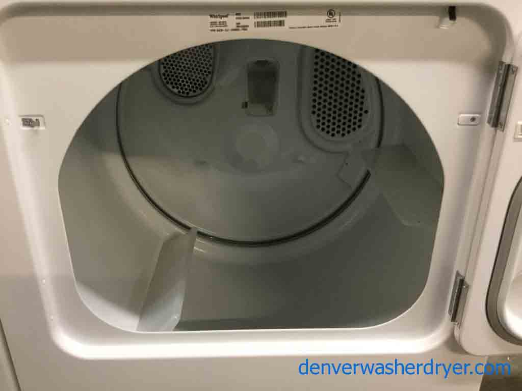 Heavy-Duty, Direct-Drive Whirlpool Washer, Electric Dryer, Matching Set, Super Capacity! 5 year