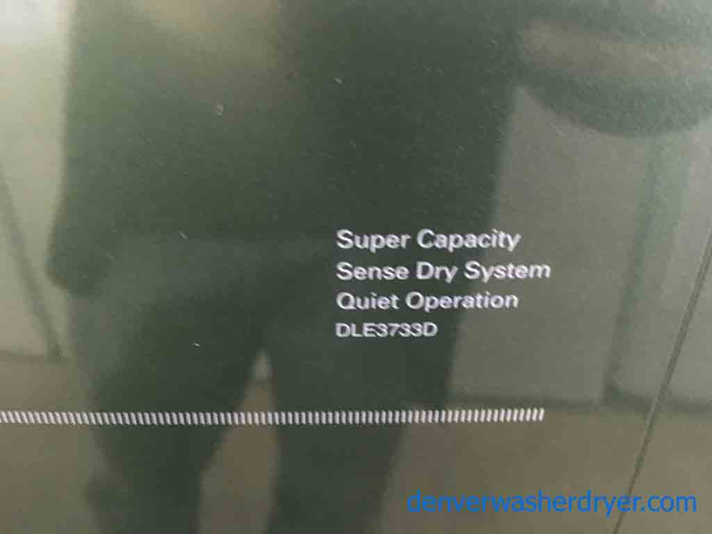 Green LG FL Washer with Matching Dryer