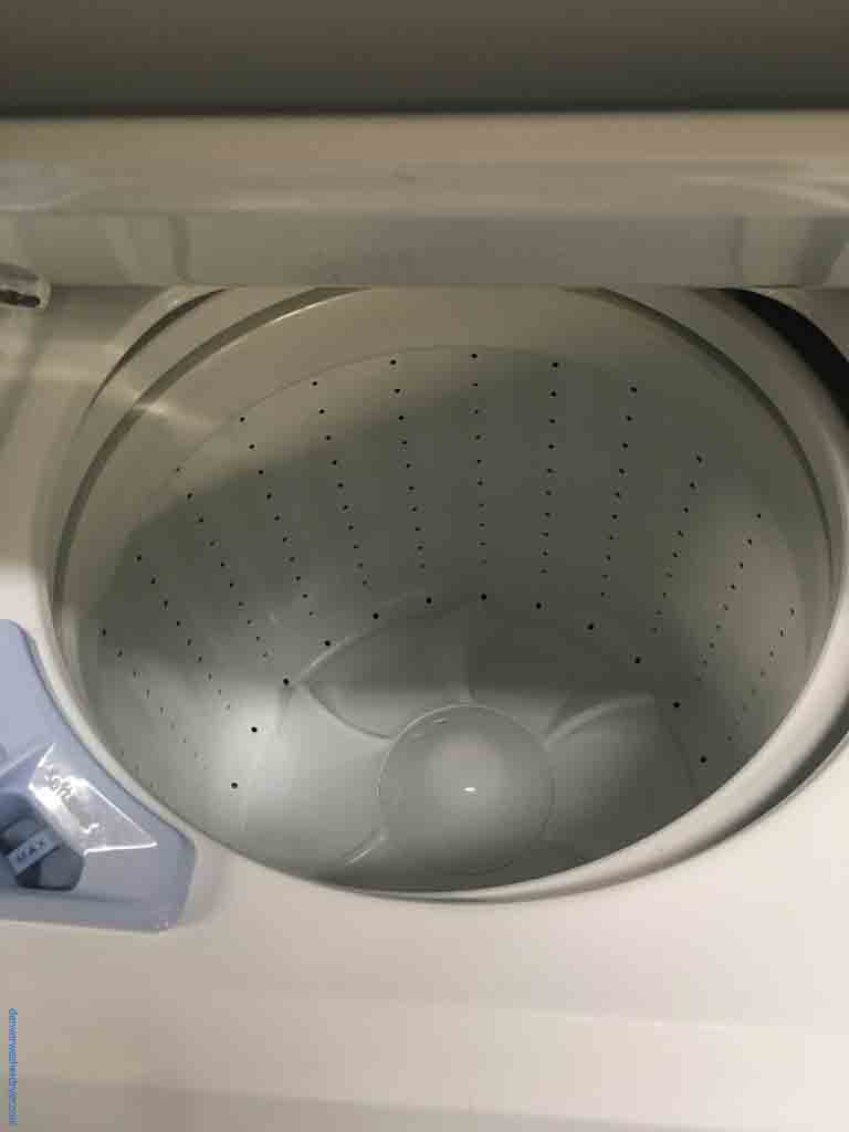 NEW Scratch & Dent special White Frigidaire Stack Set- 1 year warranty