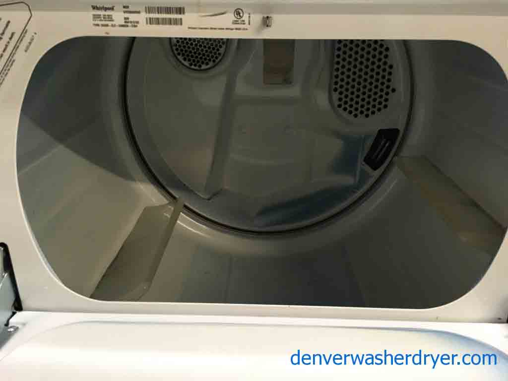 Whirlpool Direct-Drive Washer Dryer Set, Electric, Fully-Featured, Quality Refurbished Appliances