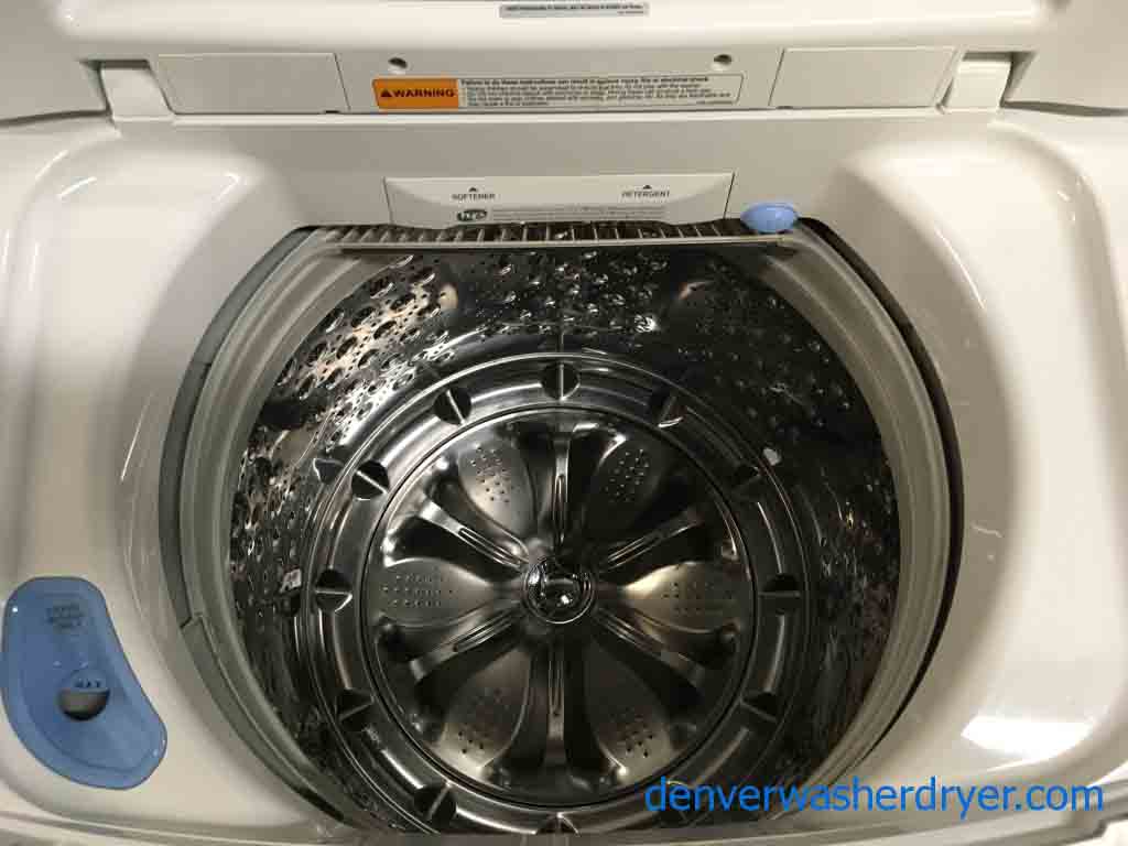 High-End LG Top-Load Washing Machine, HE, 4.5 Cu. Ft., Direct-Drive, White, 1-Year Warranty