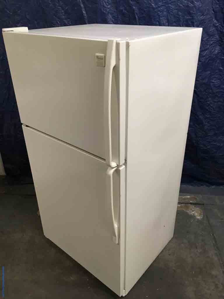 Wonderful Whirlpool Refrigerator, Almond Color, Glass Shelving, 20.9 Cu. Ft.