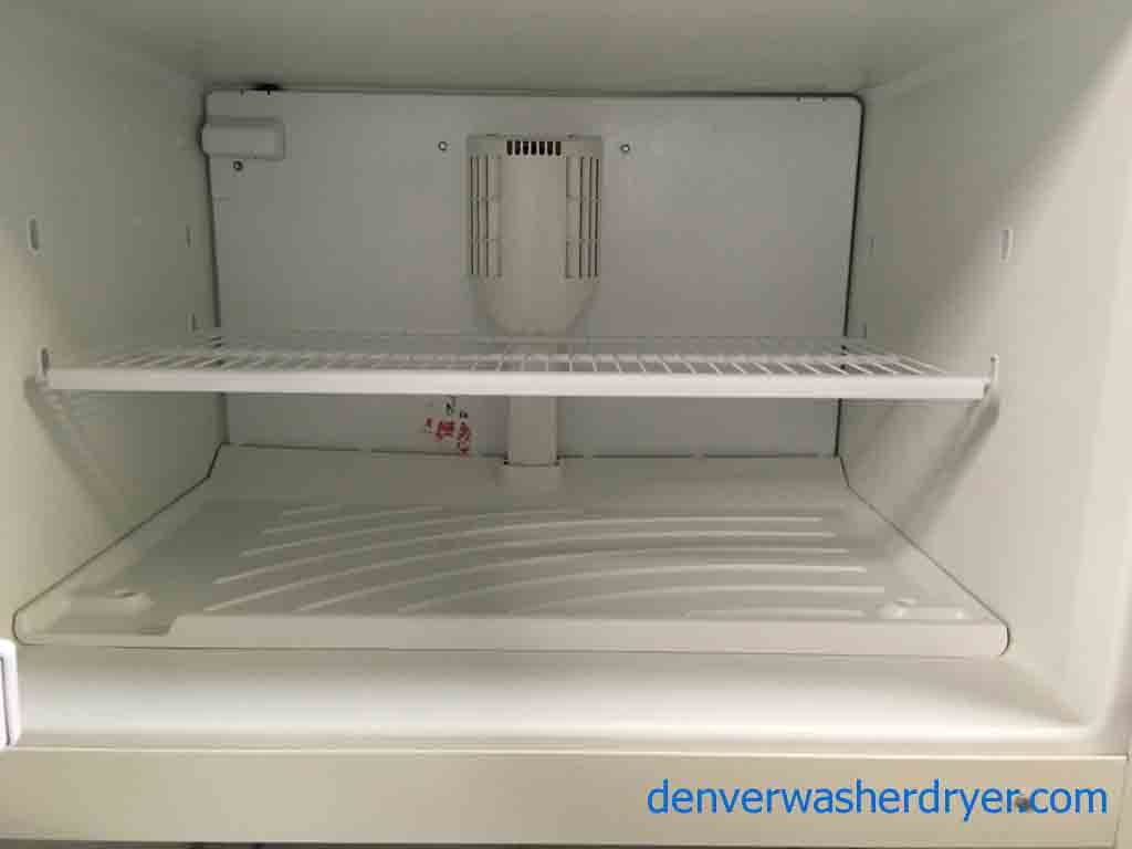 Wonderful Whirlpool Refrigerator, Almond Color, Glass Shelving, 20.9 Cu. Ft.