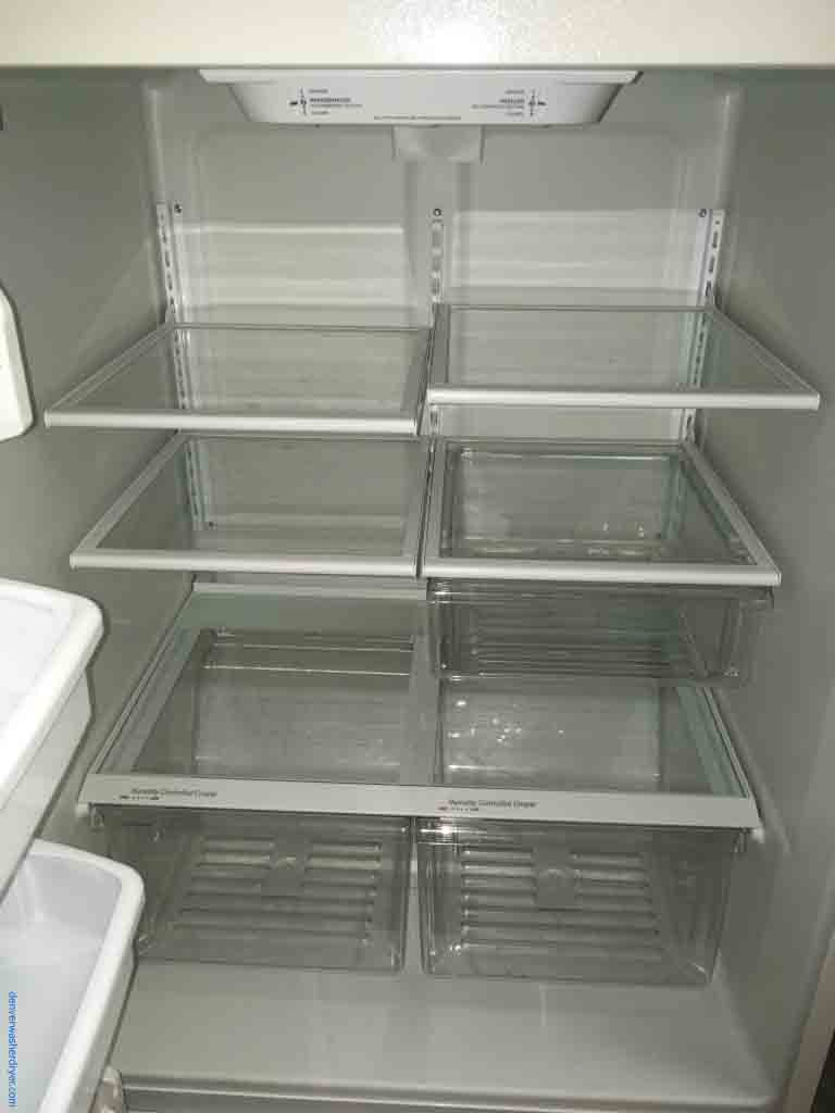 Wonderful Whirlpool Refrigerator, Almond Color, Glass Shelving, 20.9 Cu. Ft.