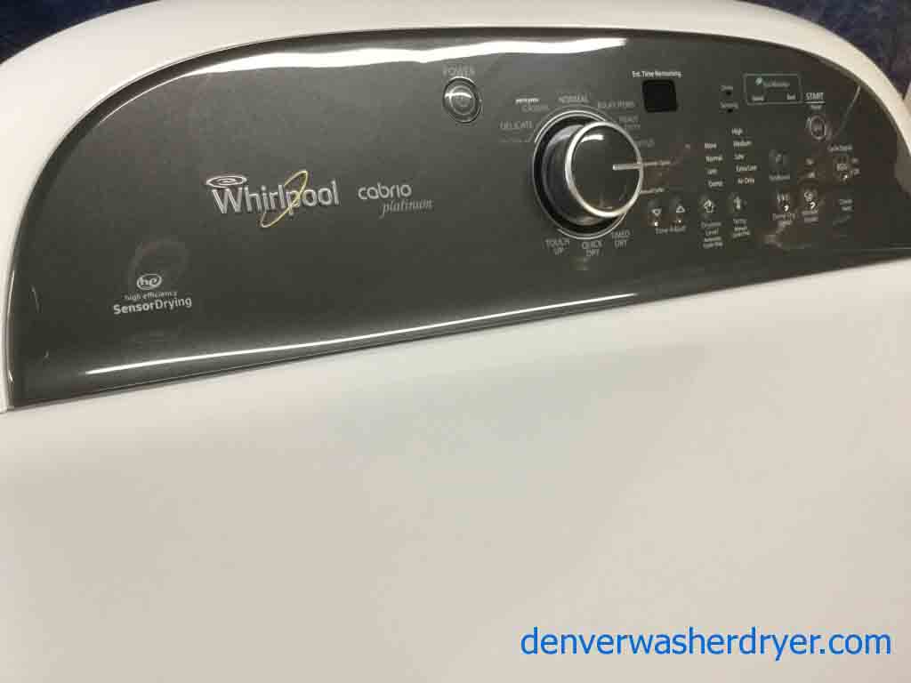 Large Images for HighEnd Whirlpool Cabrio Platinum DirectDrive Washer